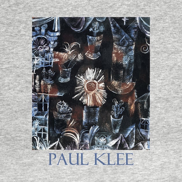 Still Life with Thistle Bloom (1919) by Paul Klee by Naves